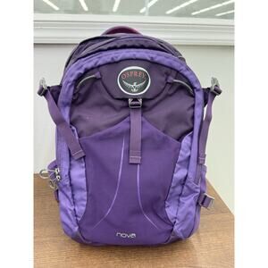 Osprey Nova Maroon Plum Backpack (pu2000thrifty